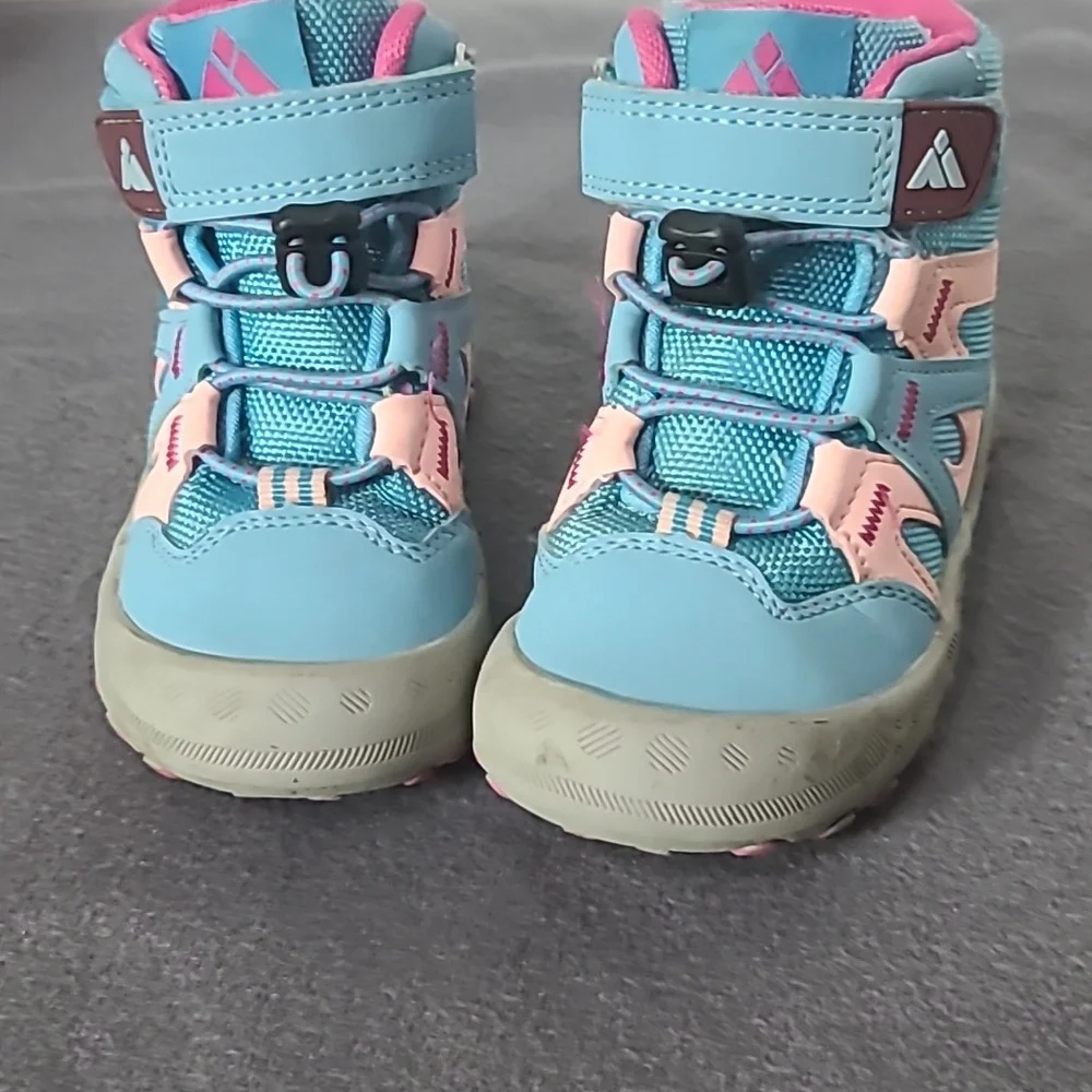 Mishansha Children's Outdoor Lightweight Hiking Shoes Size 2.5 US Pink